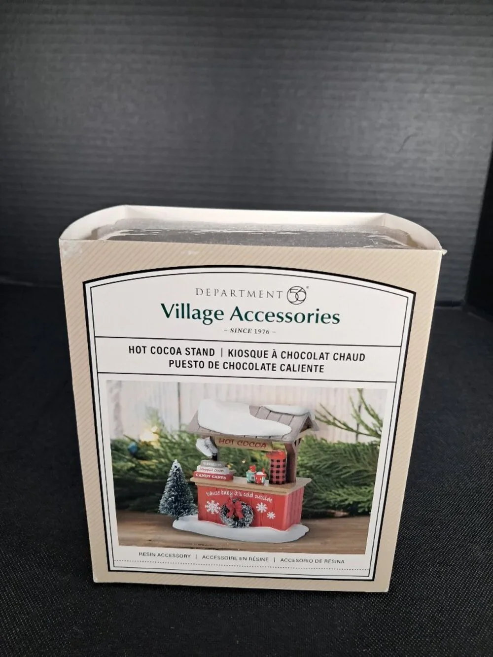 Department 56 Village Accessories Hot Cocoa Stand Number 6013024 New In Box